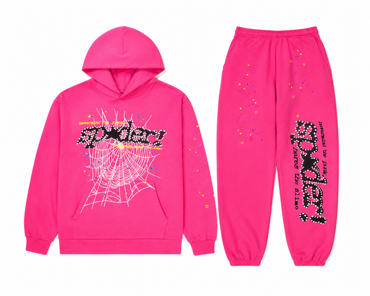 Sp5der P*nk V2 Tracksuit set