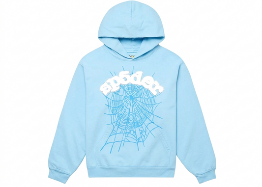 Sp5der Web Hoodie 'Sky Blue'