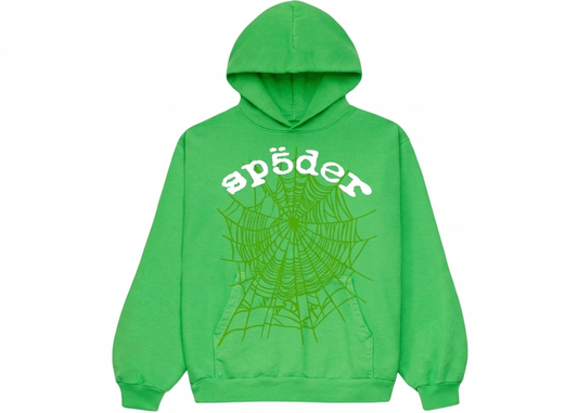Sp5der Legacy Hoodie Green