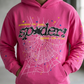 Sp5der P*NK V2 Hoodie Pink