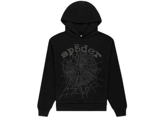 Sp5der Phantom Web Hoodie 'Black'