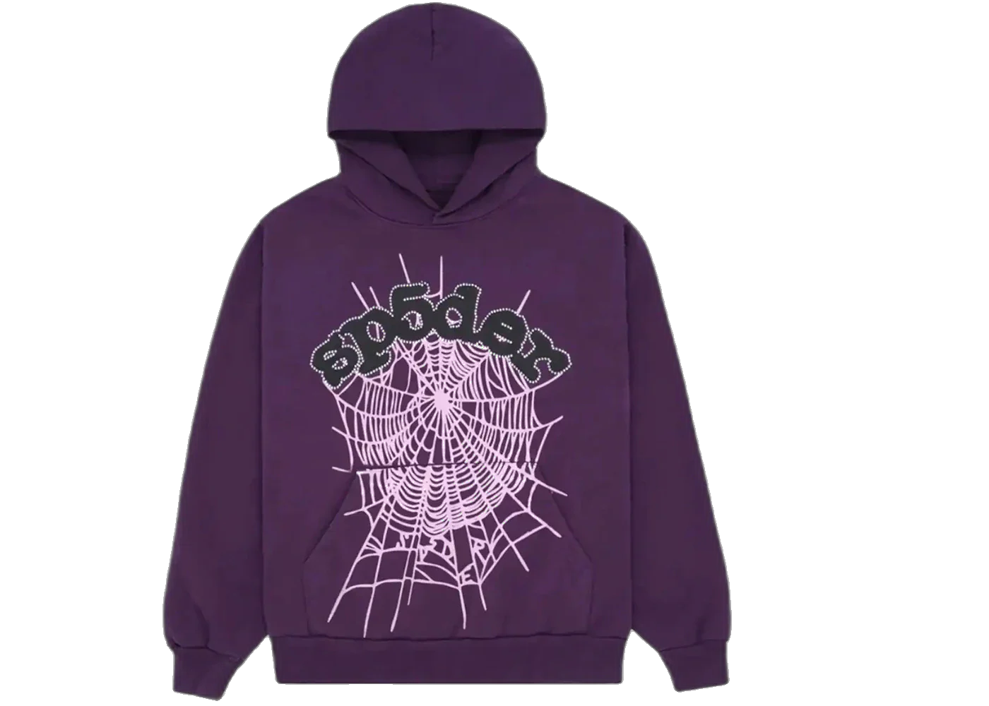Sp5der Web Hoodie 'Grape'