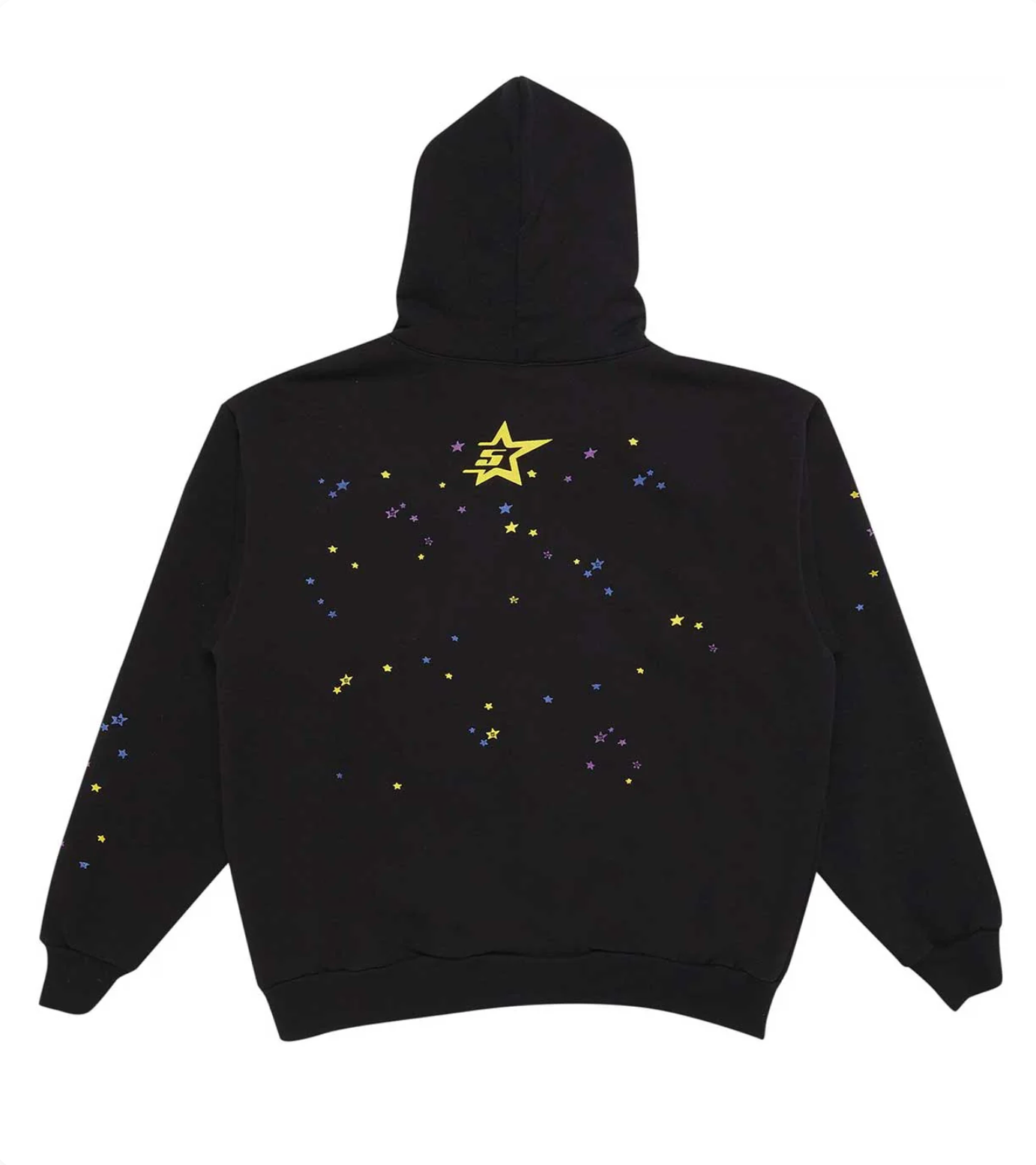 Sp5der P*nk Hoodie V2 Black