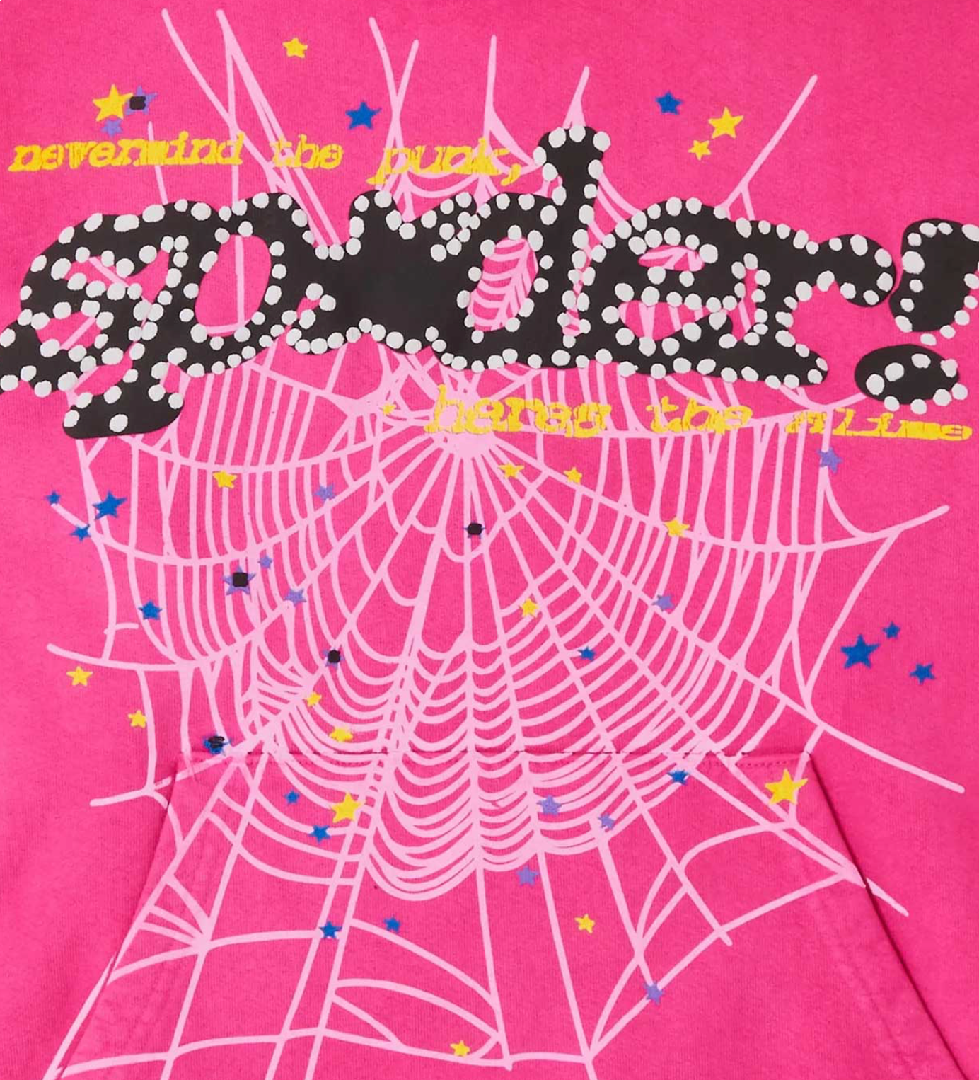 Sp5der P*NK V2 Hoodie Pink