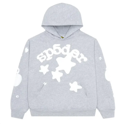 Sp5der Beluga Hoodie 'Grey'