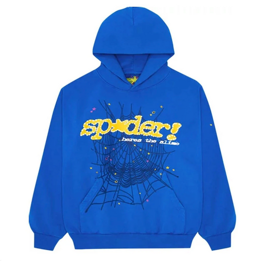 Sp5der Hoodie 'TC Blue'
