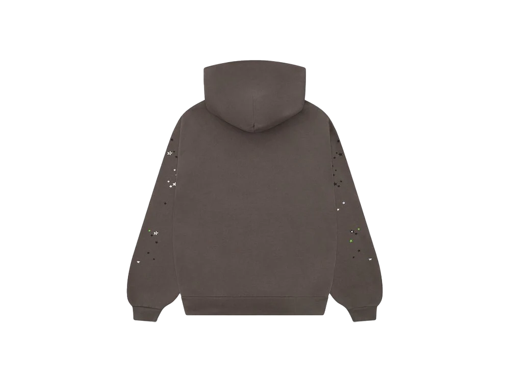 Sp5der Punk V2 Hoodie Slate Grey