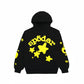 Sp5der Beluga Hoodie Onyx/Yellow
