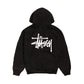 Stussy Basic Zip Hoodie Black
